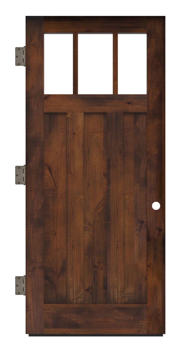 Overland Exterior Slab Door Rustica